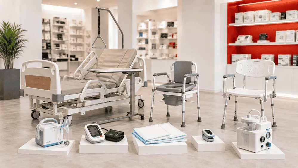 Produtos hospitalares e materiais cirúrgicos